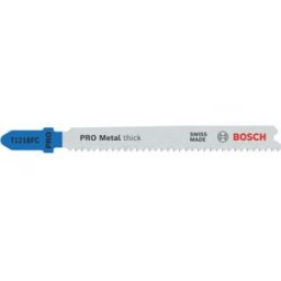Bosch Lame de scie sauteuse PRO Metal thick T121BFC 92 mm, 2 pieces 2608655096