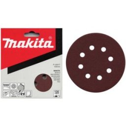 Makita P-43577 Disques abrasifs 125 mm auto-agrippant 8 trous (bois/métal)
