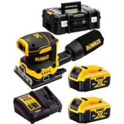 DeWALT DCW200P2 Ponceuse vibrante XR (18V/2x5,0Ah) Tstak