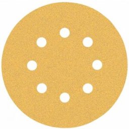 Bosch Feuille abrasive EXPERT C470 a 8 trous, 125 mm, G 80, 5 pieces 2608900805