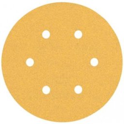 Bosch Feuille abrasive EXPERT C470 a 6 trous, 150 mm, G 100, 50 pieces 2608900920