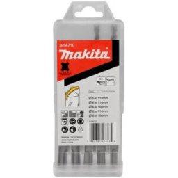 Makita B-54710 SDS-Plus Coffret 5 Forets 2 taillants Standard