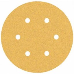 Bosch Feuille abrasive EXPERT C470 a 6 trous, 150 mm, G 80, 50 pieces 2608900919