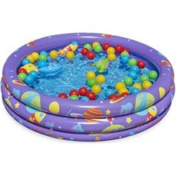 BESTWAY Piscine gonflable avec balles, 102 x 25 cm 52466