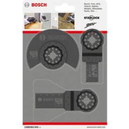 Bosch Assortiment de 3 pieces pour Bois 2608662343