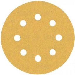 Bosch Feuille abrasive EXPERT C470 a 8 trous, 115 mm, G 180, 5 pieces 2608900798