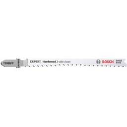 Bosch Lame de scie sauteuse EXPERT 'Hardwood 2-side clean' T 308 BFP, 5 pces 2608900548