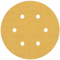 Bosch Feuille abrasive EXPERT C470 a 6 trous, 150 mm, G 180, 50 pieces 2608900922