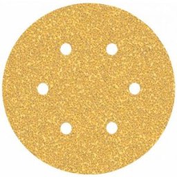 Bosch Feuille abrasive EXPERT C470 a 6 trous 150 mm, G 40, 5pcs 2608900813
