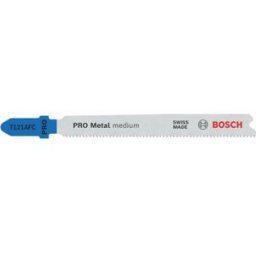 Bosch Lame de scie sauteuse PRO Metal medium T121AFC 92 mm, 5 pieces 2608655106