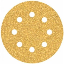 Bosch Feuille abrasive EXPERT C470 a 8 trous, 115 mm, G 40, 5 pieces 2608900794