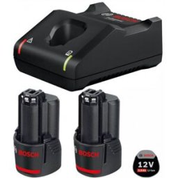 Bosch 2× GBA 12V 3.0AH + GAL 12V-40 PROFESSIONAL Set de base 1600A019RD
