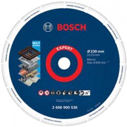Bosch Disque a tronçonner EXPERT Diamond Metal Wheel 230 x 22,23 mm 2608900536