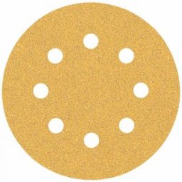 Bosch Feuille abrasive EXPERT C470 a 8 trous, 115 mm, G 60, 5 pieces 2608900795
