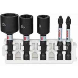 Bosch Impact Control Assortiment de douilles adaptables, 5 pieces 2608522350