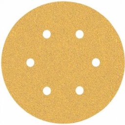 Bosch Feuille abrasive EXPERT C470 a 6 trous, 150 mm, G 60, 50 pieces 2608900918