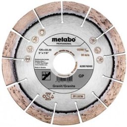 Metabo Disque a tronçonner diamanté 125x22,23mm, "GP", granit "professional 628576000