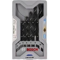 Bosch X - PRO Meches a bois hélicoidales, 7 pcs 2607017034