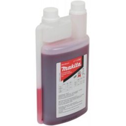 Huile moteur 2 temps semi-synthétique Makita 1:50, 1000 ml avec doseur = old980008112