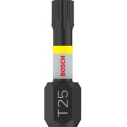 Bosch Embout PRO Torx Impact, T25, 25 mm, 2 pieces 2608522475