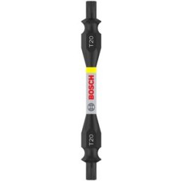 Bosch Embout double tete PRO Impact avec insert Pick and Click, T20, 65 mm 2608522540