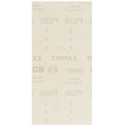Bosch Abrasif réticulé EXPERT M480, 93 x 186 mm, G 220, 10 pieces 2608900748