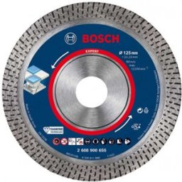 Bosch Disque a tronçonner diamanté EXPERT HardCeramic 125 22,23 x 1,4 x 10 mm 2608900655