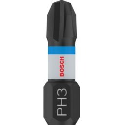 Bosch Embout PRO Phillips Impact, PH3, 25 mm, 2 pieces 2608522469