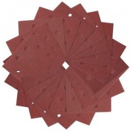 DeWALT DT3030 Feuille abrasive 115x115 mm Klit K40 25 pieces
