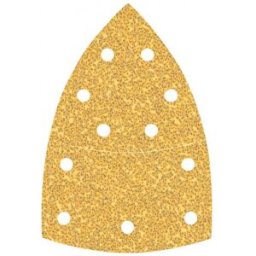 Bosch Feuille abrasive EXPERT C470 a 11 trous, 102 x 62 mm, 93 mm, G 40, 10pcs 2608900886