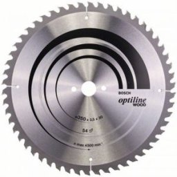 Bosch Lame de scie circulaire Optiline Wood, 350 x 30 x 3,5 mm, 54 2608640674