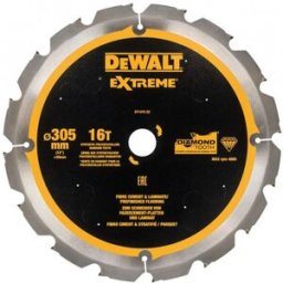 DeWALT DT1475 Lame de scie circulaire 305 x 30 mm 16Z