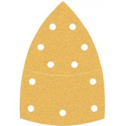 Bosch Feuille abrasive EXPERT C470, 102 x 62 mm, 93 mm, G 80, 10 pieces 2608900887