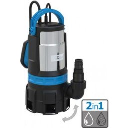GÜDE Pompe combinée 2 en 1 GS 750.1 - pour eaux chargées et eaux claires 94600