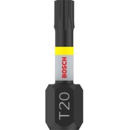 Bosch Embout PRO Torx Impact, T20, 25 mm, 2 pieces 2608522474