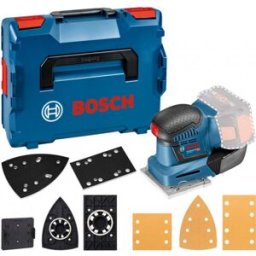 Bosch GSS 18V-10 PROFESSIONAL Ponceuse vibrante sans fil (solo), L-BOXX 06019D0202