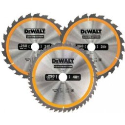 DeWALT DT1963 Lame de scie circulaire (3x), stationnaire