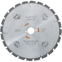 Metabo Power Cut Wood-Profess.Lame de scie circulaire 315x3,0/2,0x30,Z24 WZ 20° 628016000