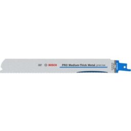 Bosch Lame PRO Medium-Thick Metal precise S1137BEF, 1,1 x 25 x 225 mm, 2 pieces