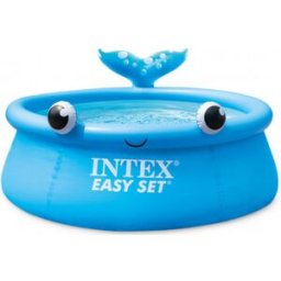 INTEX Piscine gonflable ronde Whale Easy Set 183x51cm 26102NP