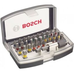 Bosch Coffret d’embouts de vissage extra-durs, 32 pcs. 2607017319