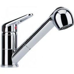 Franke NOVARA PLUS Mitigeur, Douchette double-jet , Levier haut , Chrome 115.0347.111