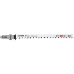 Bosch Lame de scie sauteuse EXPERT 'Wood 2-side clean' T 308 BO, 5 pces 2608900555