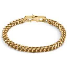 Guess Guess Black & Gold Chain Bracelet Métalliques Taille unique Male