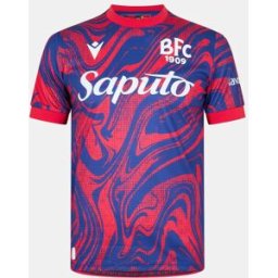 Macron Bologna Third Shirt 2024 2025 Adults Rouge Moyen Male