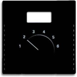 Busch-Jaeger Cache Régulateur de température Future Linear gris-noir, anthracite 2CKA001710A3695 1 pc(s)