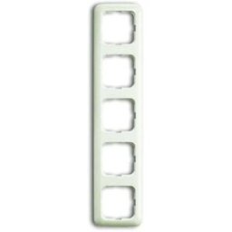 Busch-Jaeger x5 Cadre Cadre blanc crème, blanc perle 2CKA001725A0589 1 pc(s)