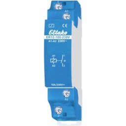 Eltako ER12-100-230V Relais de commutation Tension nominale: 250 V/AC Courant de commutation (max.): 4 A 1 inverseur (RT) 1 pc(s)