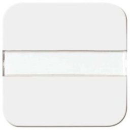 Busch-Jaeger Cache Interrupteur, Interrupteur va-et-vient, Interrupteur/inverseur, Bouton-poussoir blanc, blanc pur (RAL 9010) 2CKA001731A0520 1 pc(s)