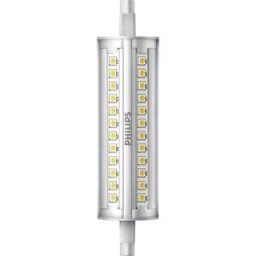 Philips LED 77369400 LED CEE D (A - G) forme de bâton 14 W = 120 W blanc chaud (Ø x L) 2.9 cm x 11.8 cm à intensité variable 1 pc(s)